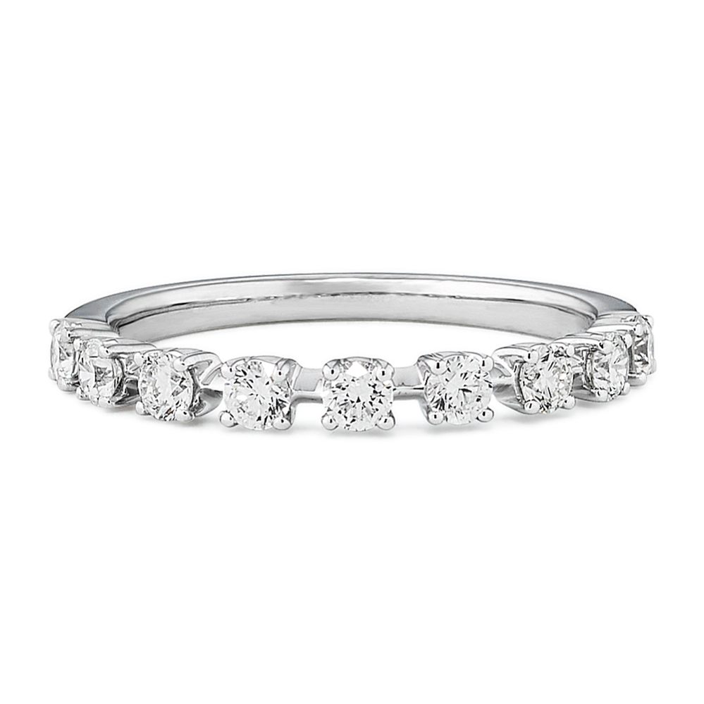 Beverly Diamond Band in Platinum