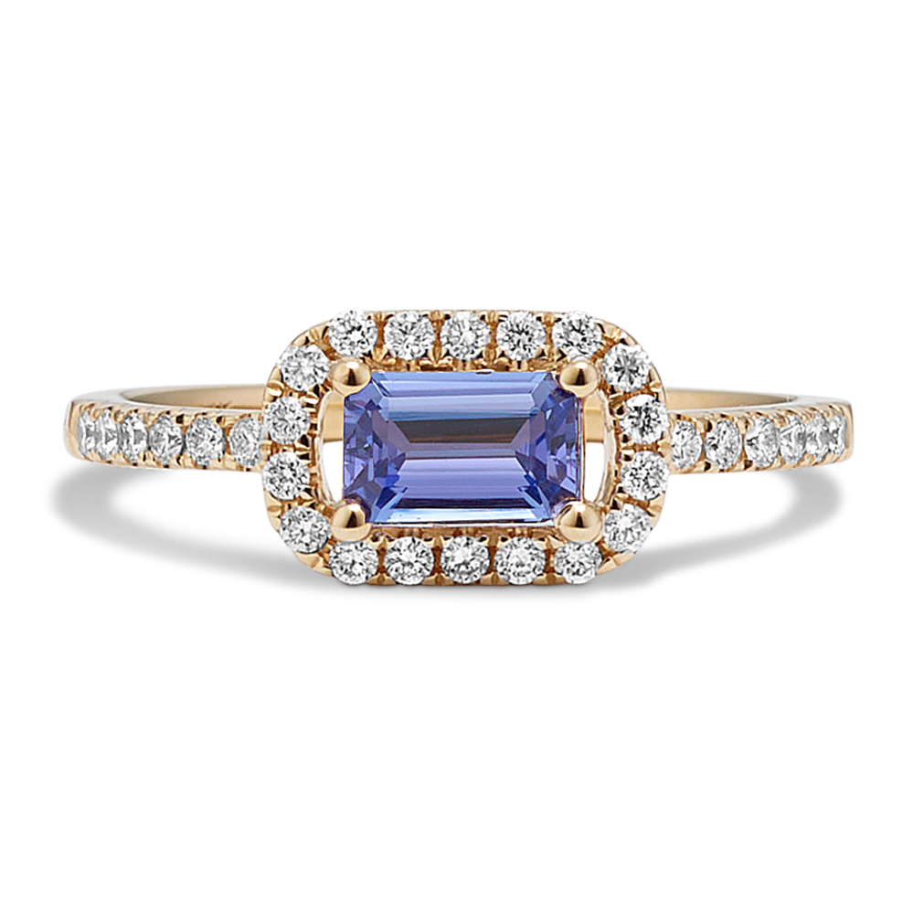 Azula Tanzanite & Diamond Ring