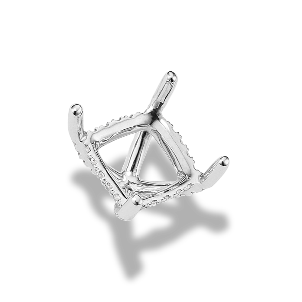 Pedestal Diamond Decorative Crown (Holds approx. 8.3mm Cushion)