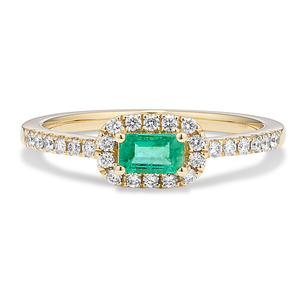 Jessamine Emerald & Diamond Ring