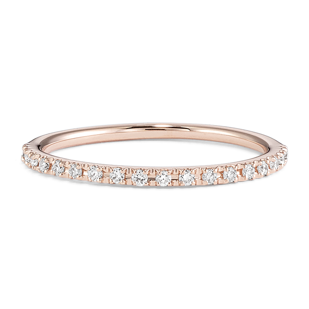 Flair Diamond Pave Band