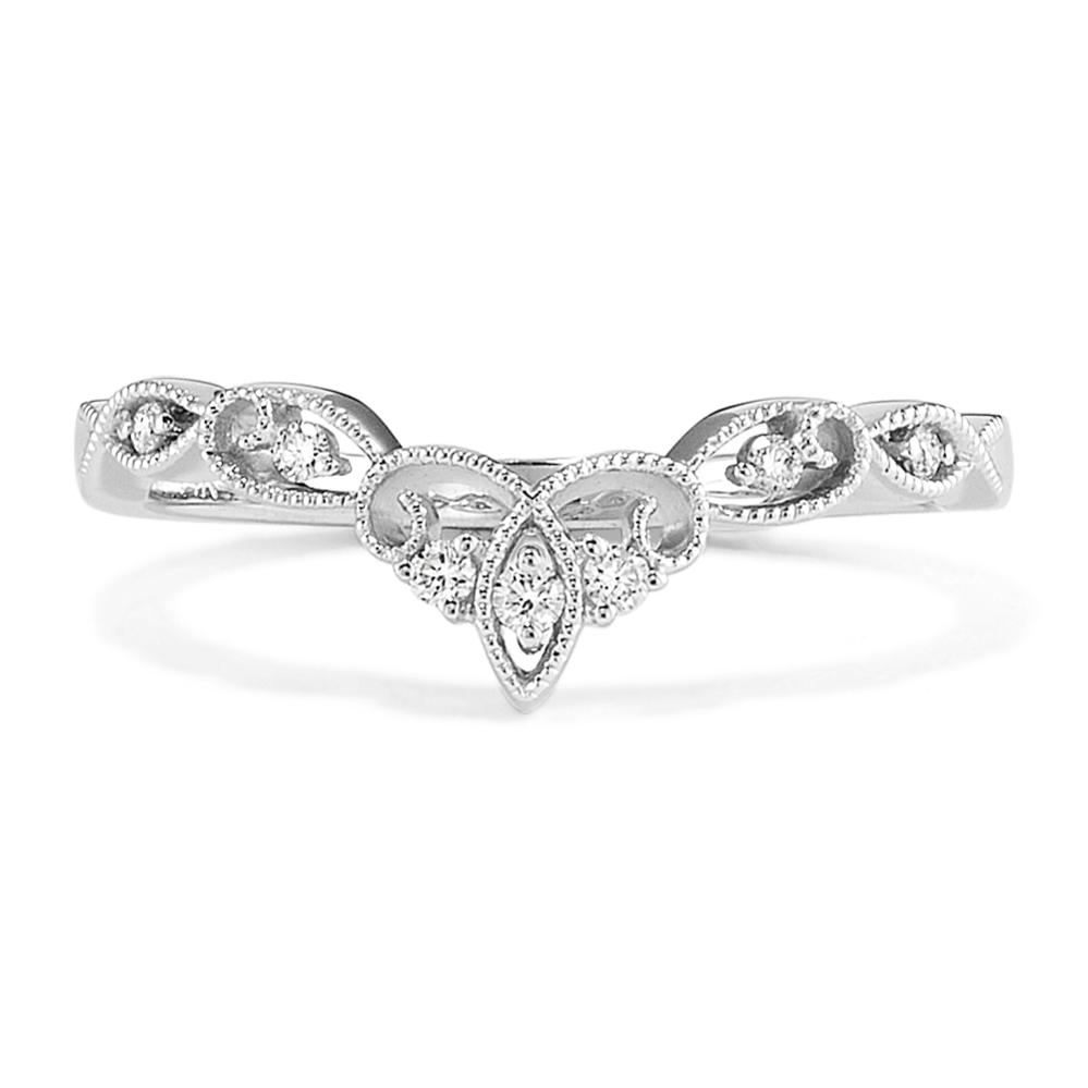 Lorraine Diamond Contour Band