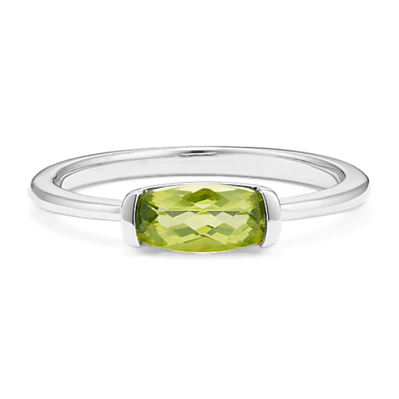 Melina Peridot Ring - Sterling Silver