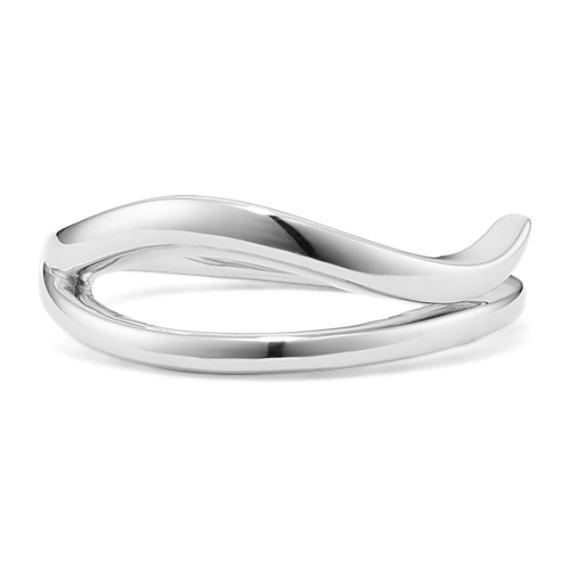 High-Tide Stackable Sterling Silver Ring