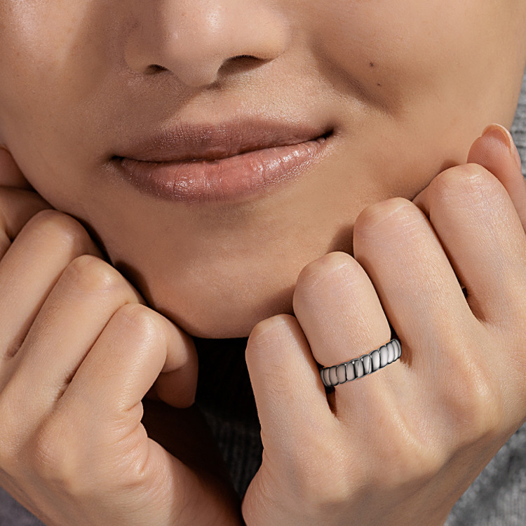 Glacial clearance beauty ring