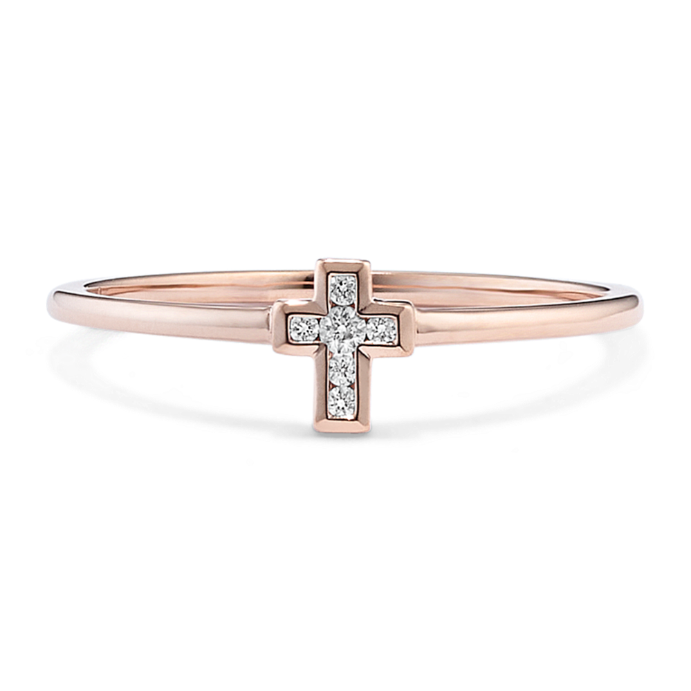 Diamond Cross Ring | Shane Co.