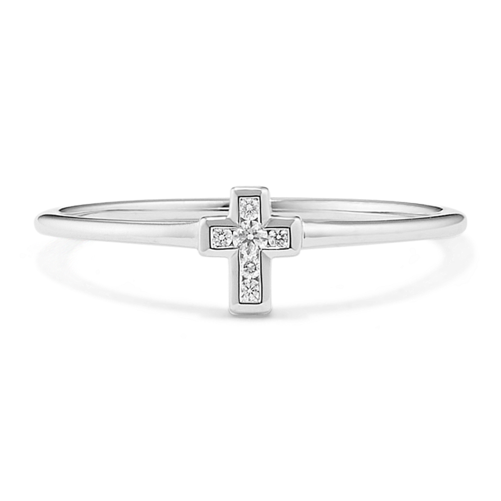 Diamond Cross Ring