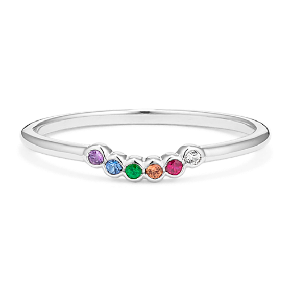 Rainbow Multi-Gemstone Ring