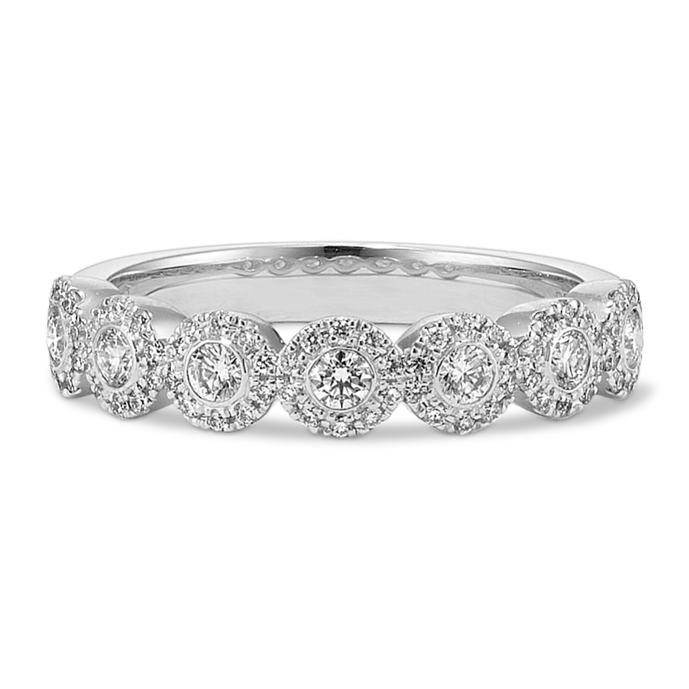 Multi-Halo Diamond Band in Platinum