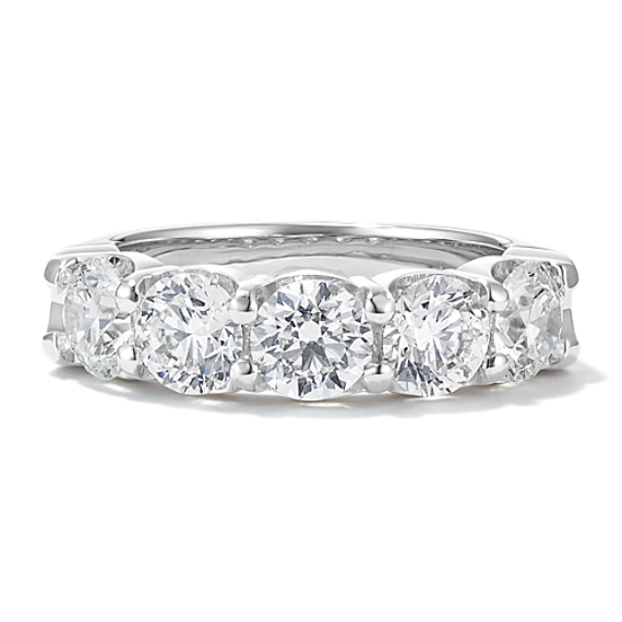 Camilla 3 tcw Diamond Band in Platinum