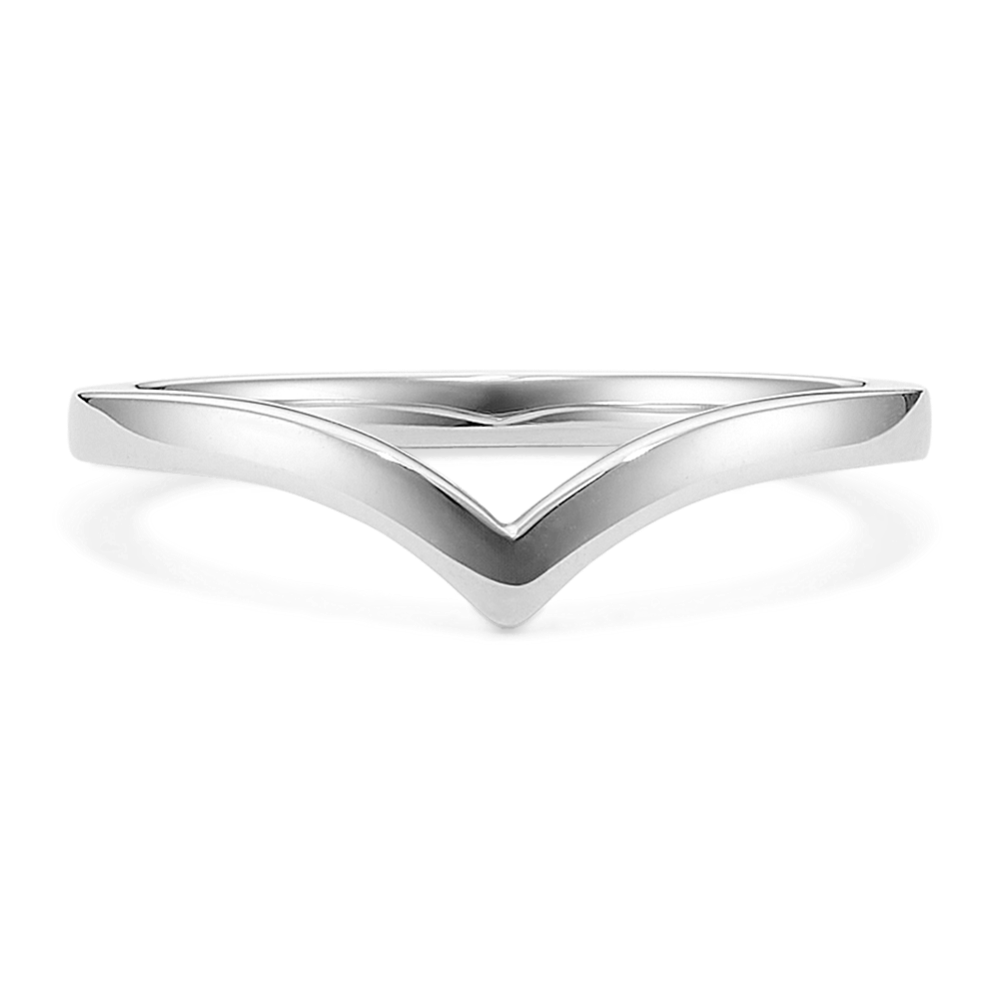 Montrose Platinum Chevron Band