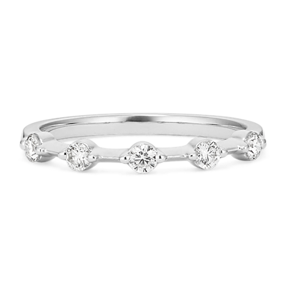 Orbit 0.25 tcw Diamond Band in Platinum