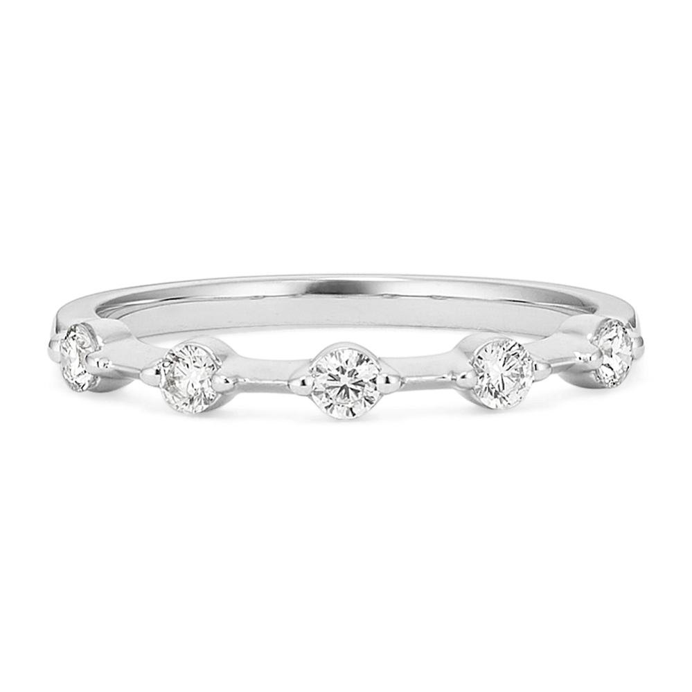 Orbit 0.25 tcw Diamond Band in Platinum