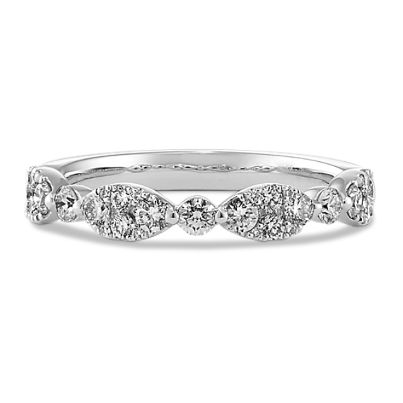 Alia Diamond Band in Platinum