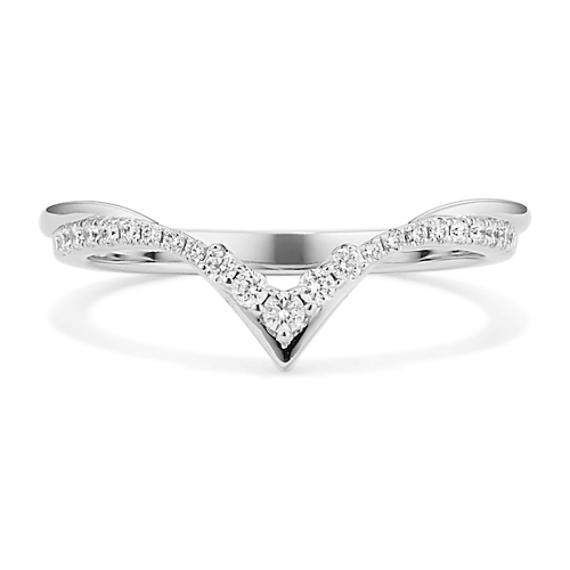 Beaumont Diamond Chevron Band