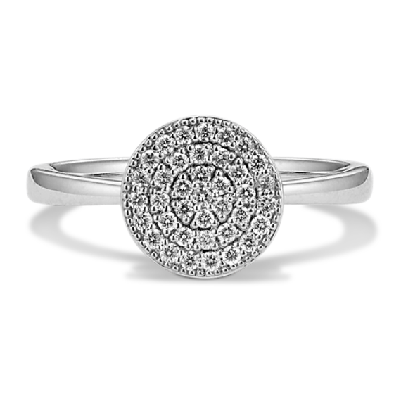 Mandala Diamond Spinner Ring