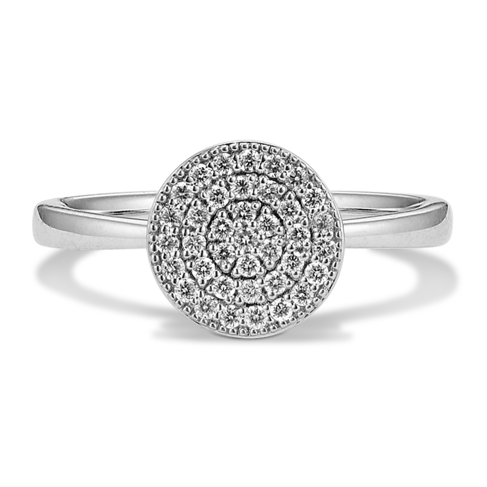 Mandala Diamond Spinner Ring