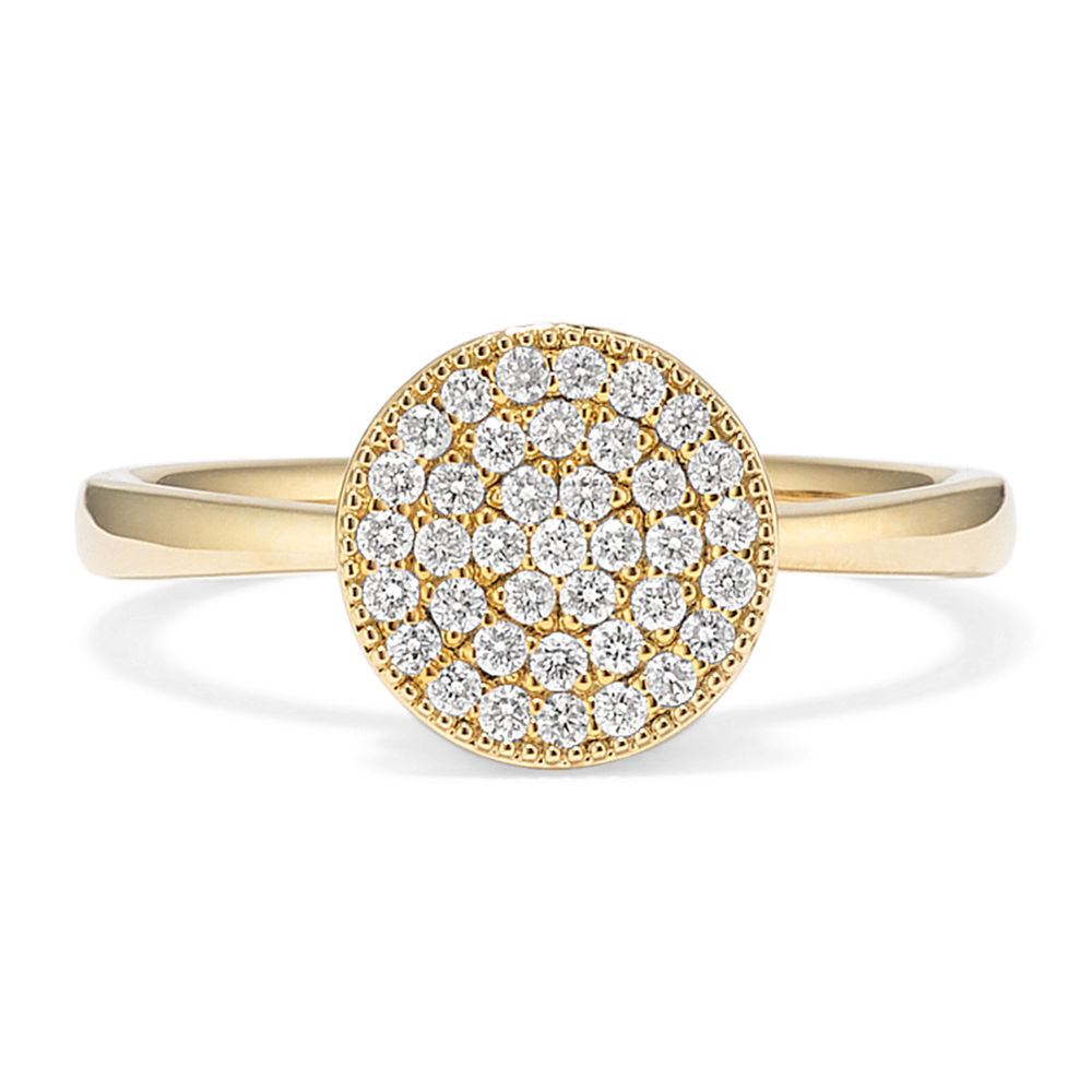 Mandala Diamond Spinner Ring