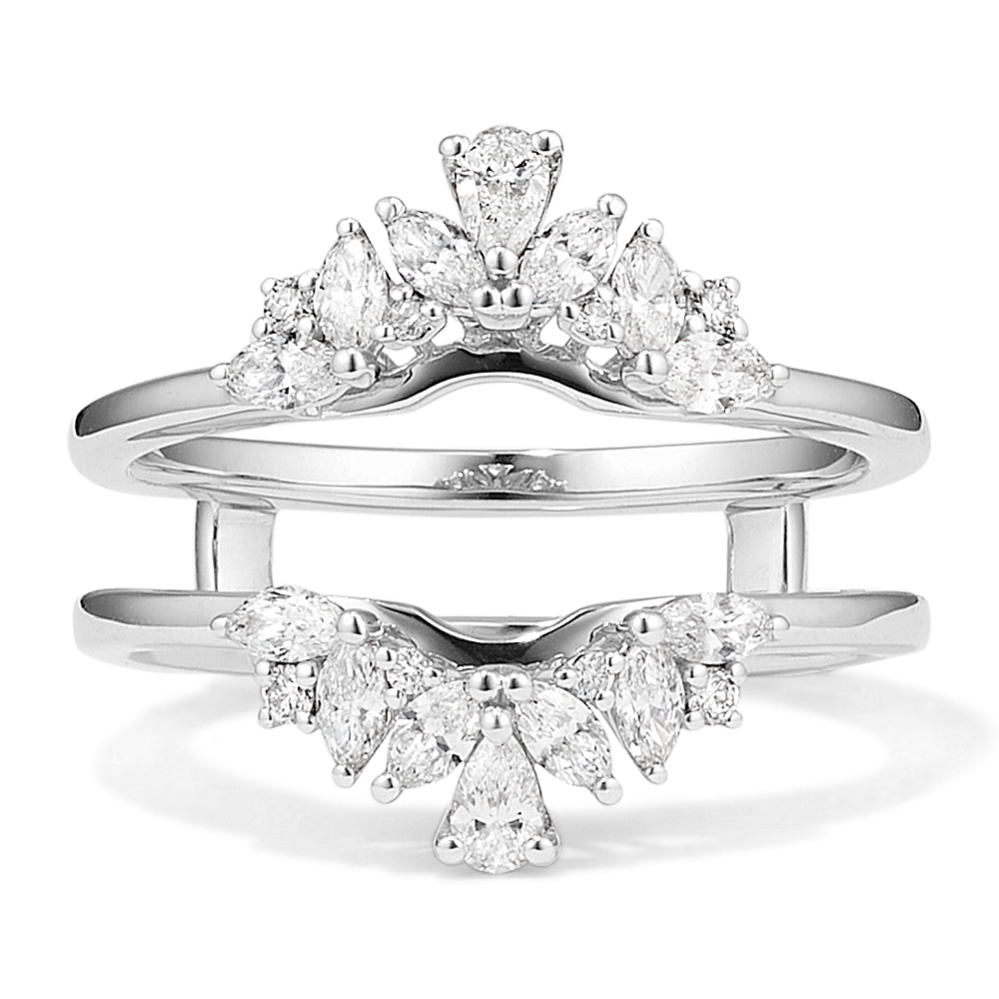 Empress Diamond Contour Ring Guard