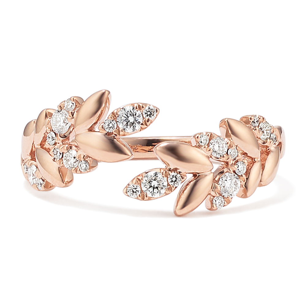 Laurel Diamond Wrap Ring
