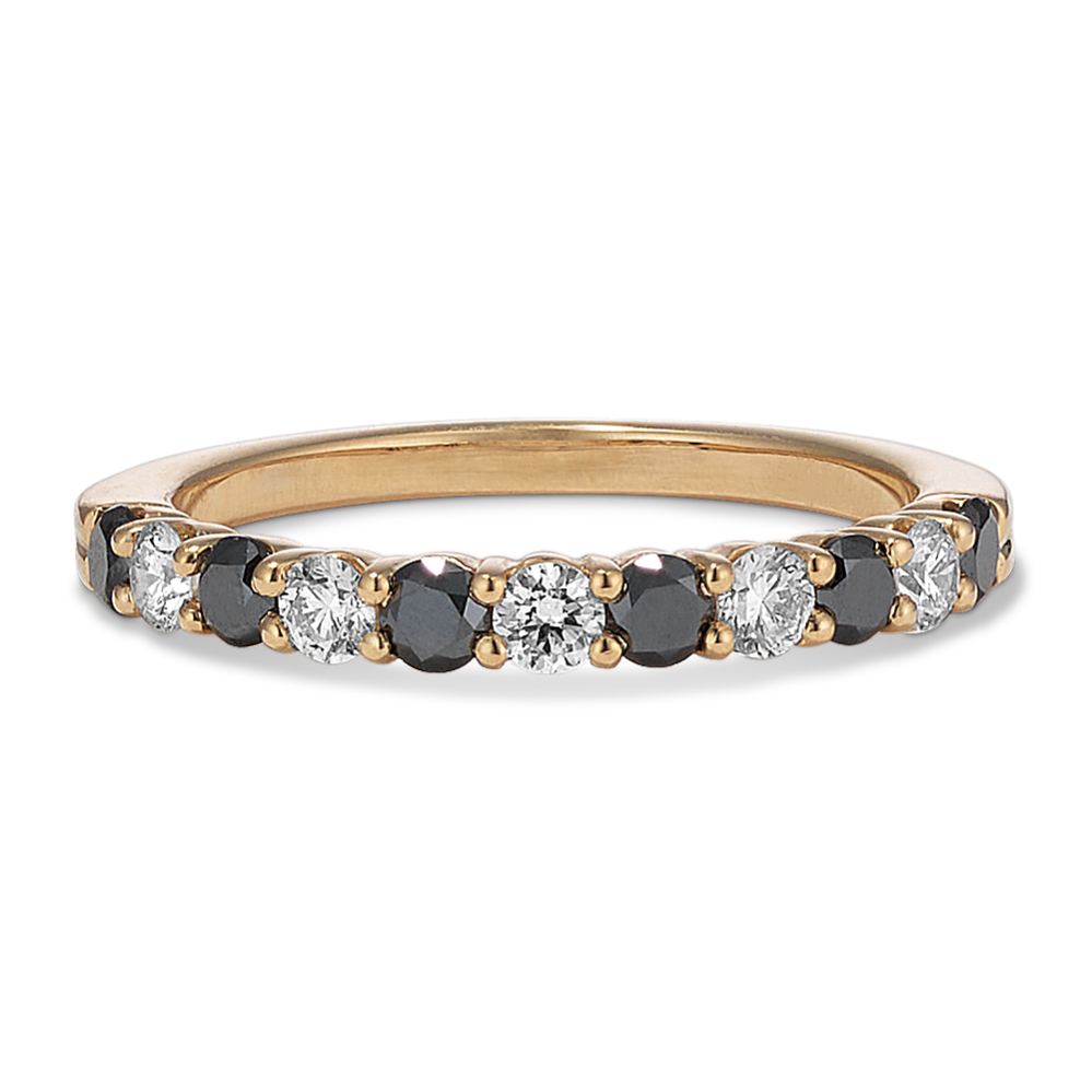 Black & White Diamond Band