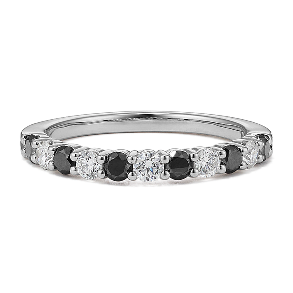 Black & White Diamond Band