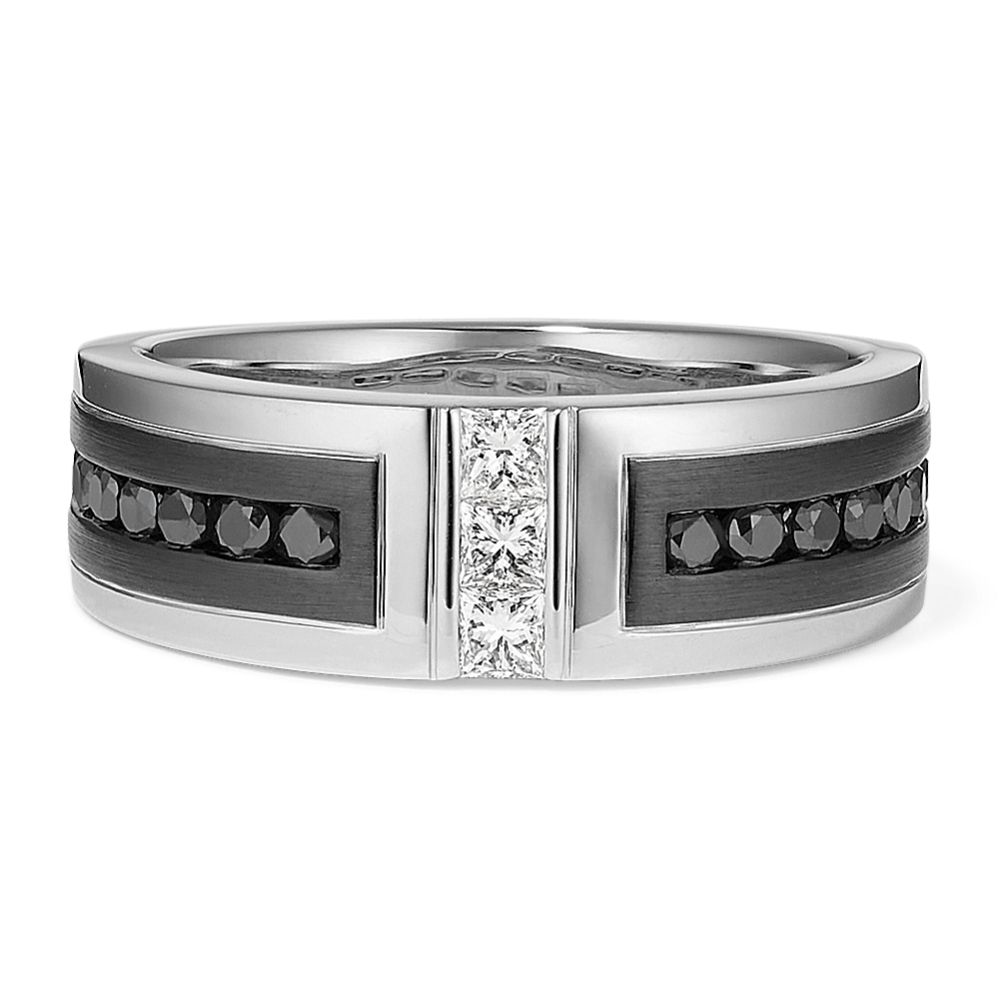 Troubadour Black Diamond Band (7mm)