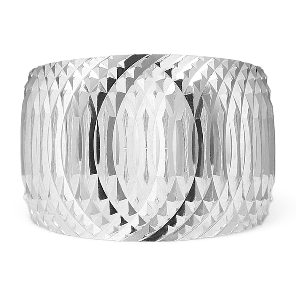 Illusions Sterling Silver Cigar Band