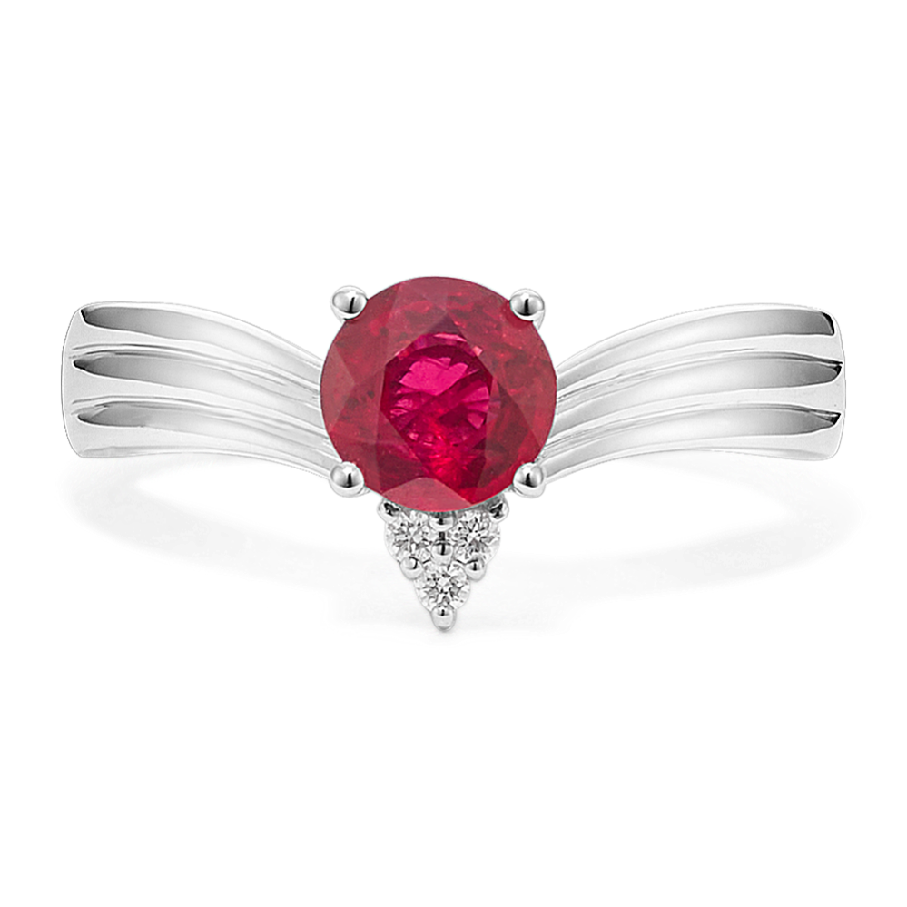 Symphony Ruby & Diamond Ring