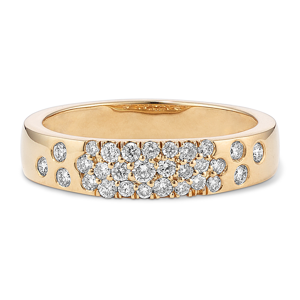 Diamond Cluster Cigar Band