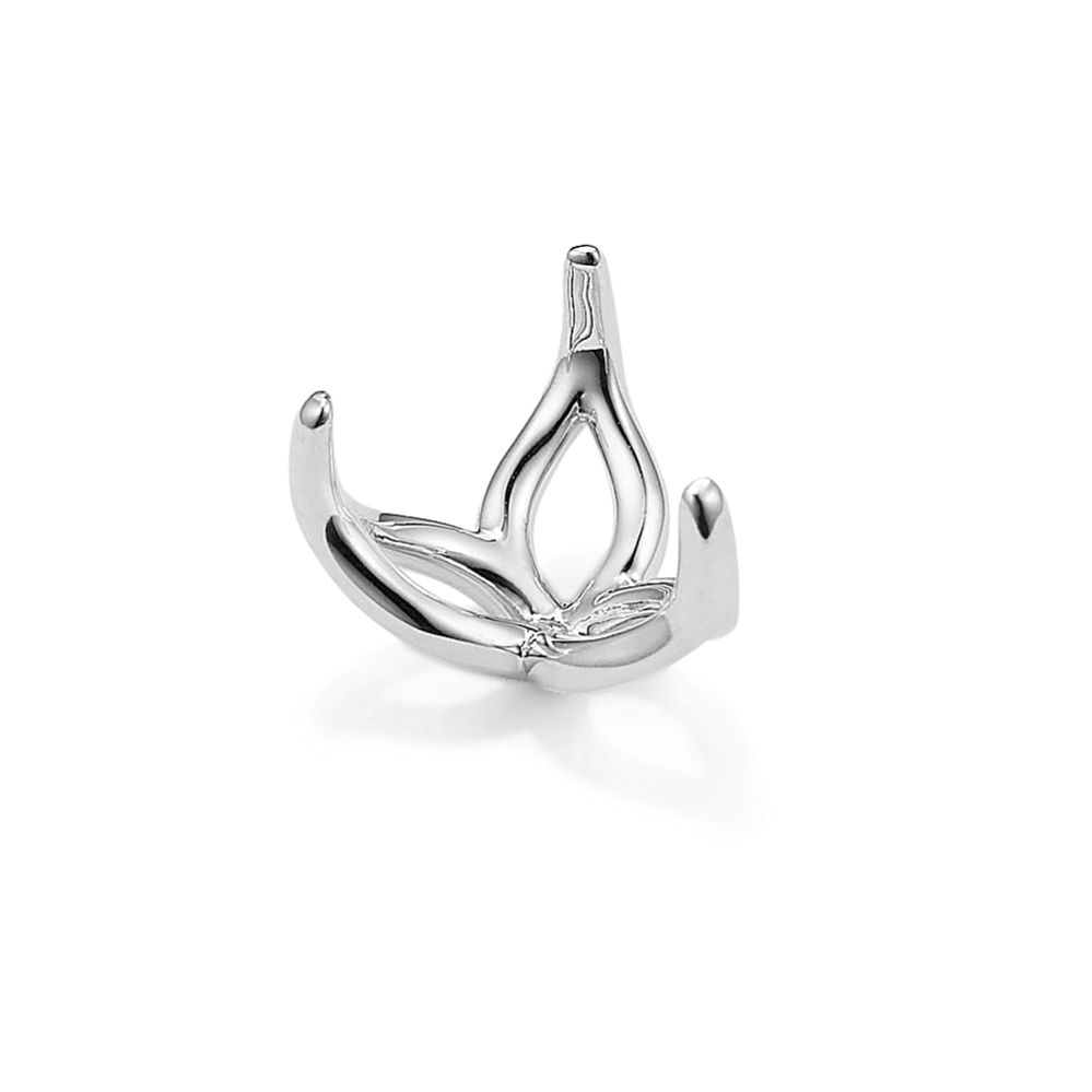 Tulip Petal Decorative Crown (Fits approx. 8.5mm Heart-Shaped)