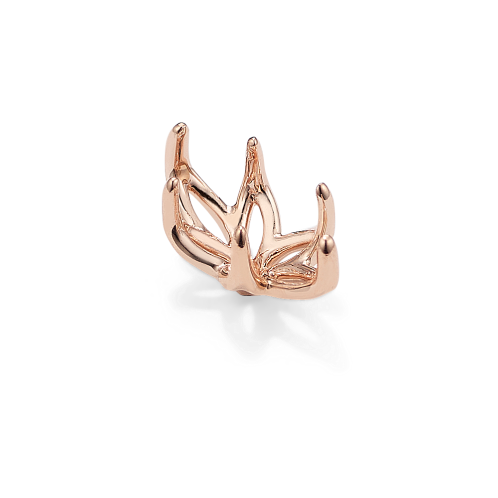 Tulip Petal Decorative Crown (Holds approx. 11x5.5mm Marquise)