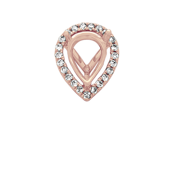 Classic Diamond Halo Decorative Crown