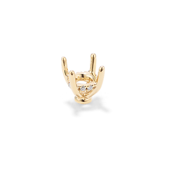 Diamond Accented Decorative Crown