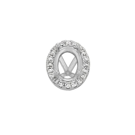 Diamond Halo Decorative Crown