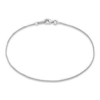 Sterling Silver Byzantine & Box Chain Bracelet in Sterling Silver