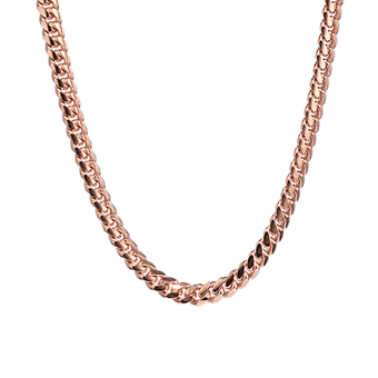 24'' 14K Gold Vermeil Miami Cuban Chain (7.2mm) | Shane Co. 24'' 14K Gold Vermeil Miami Cuban Chain (7.2mm) | Shane Co.