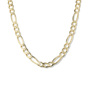 アクセサリー K14 Gold Figaro Chain BELIEVER JEWELRY 14k Gold 4.6mm Figaro Chain 20 Inches| Sarraf.com