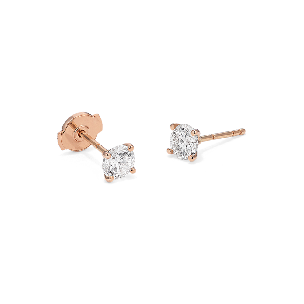 1 tcw Lab-Grown Diamond Studs
