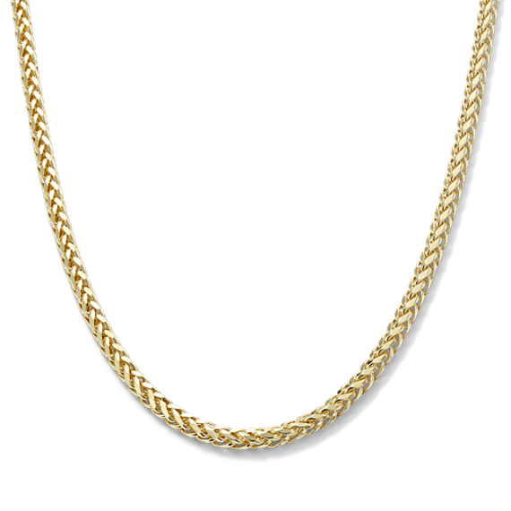 18'' 14K Yellow Gold Wheat Chain (2.7mm)