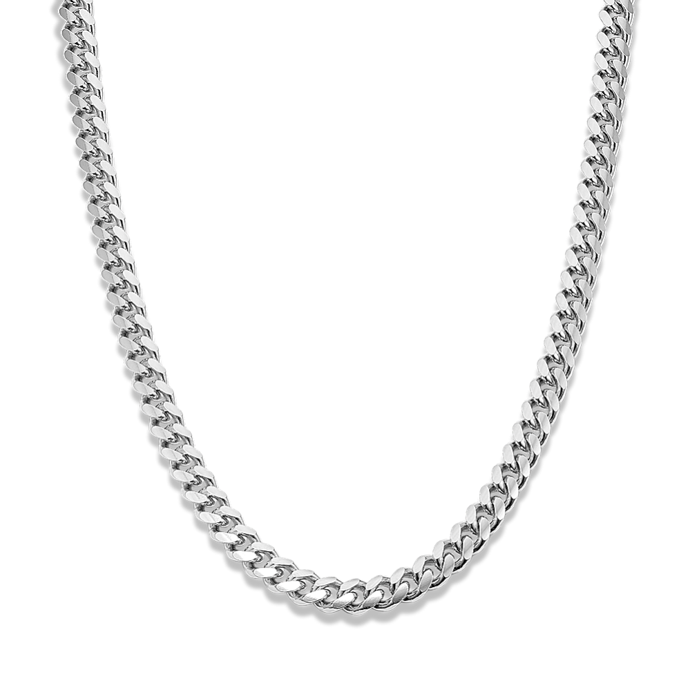 20'' Sterling Silver Miami Cuban Chain (5.6mm)