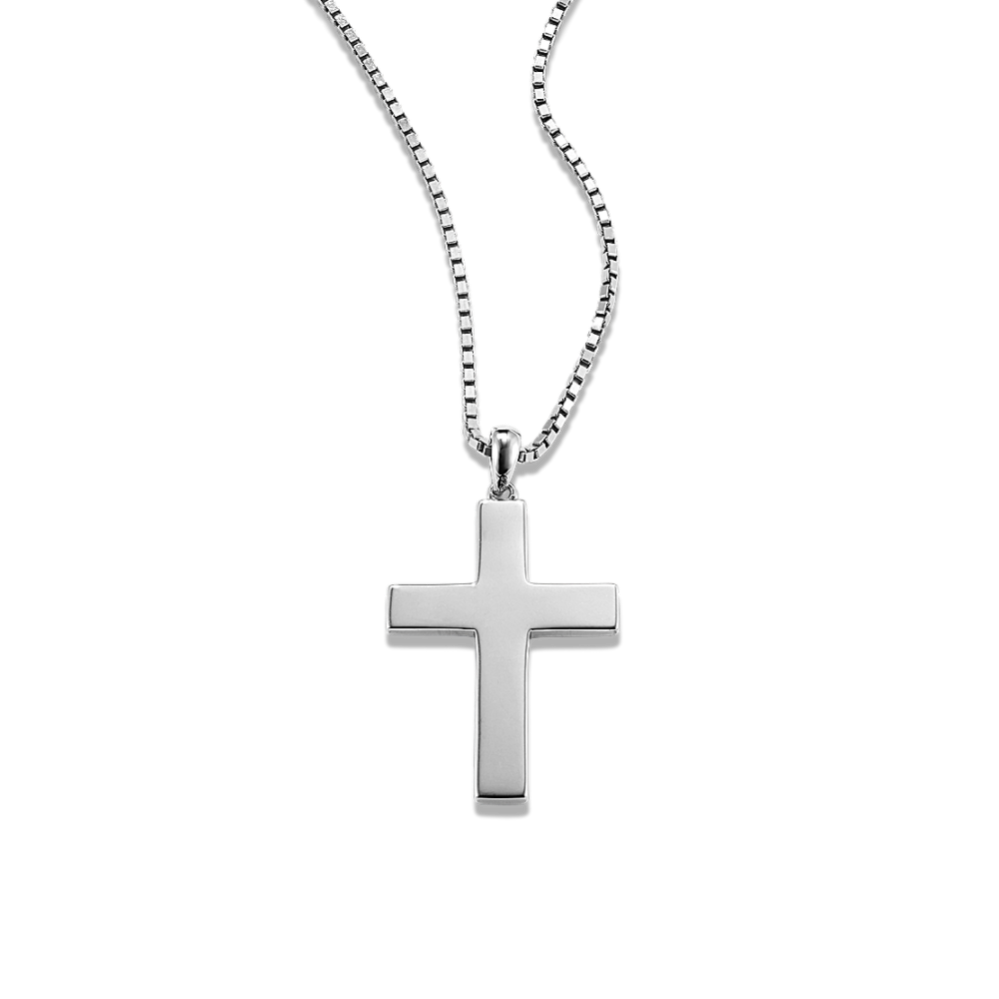 Jeremiah Sterling Silver Cross Pendant