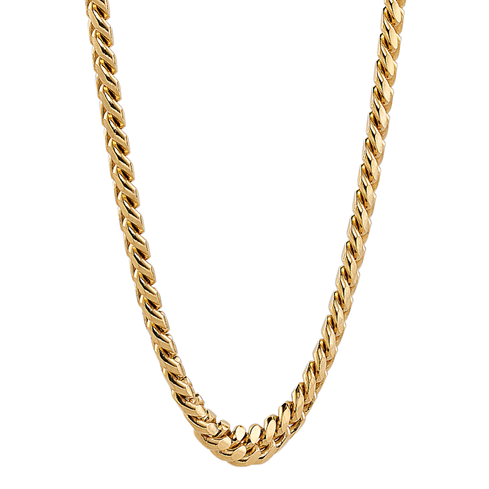 20'' 14K Gold Vermeil Miami Cuban Chain (5.3mm) | Shane Co.