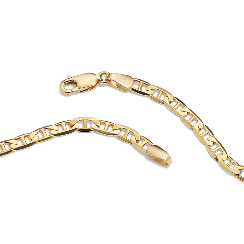 【h-man】SENTI RORO MARINA CHAIN GD h-man】SENTI RORO MARINA CHAIN GD 18k Gold Plated Flat