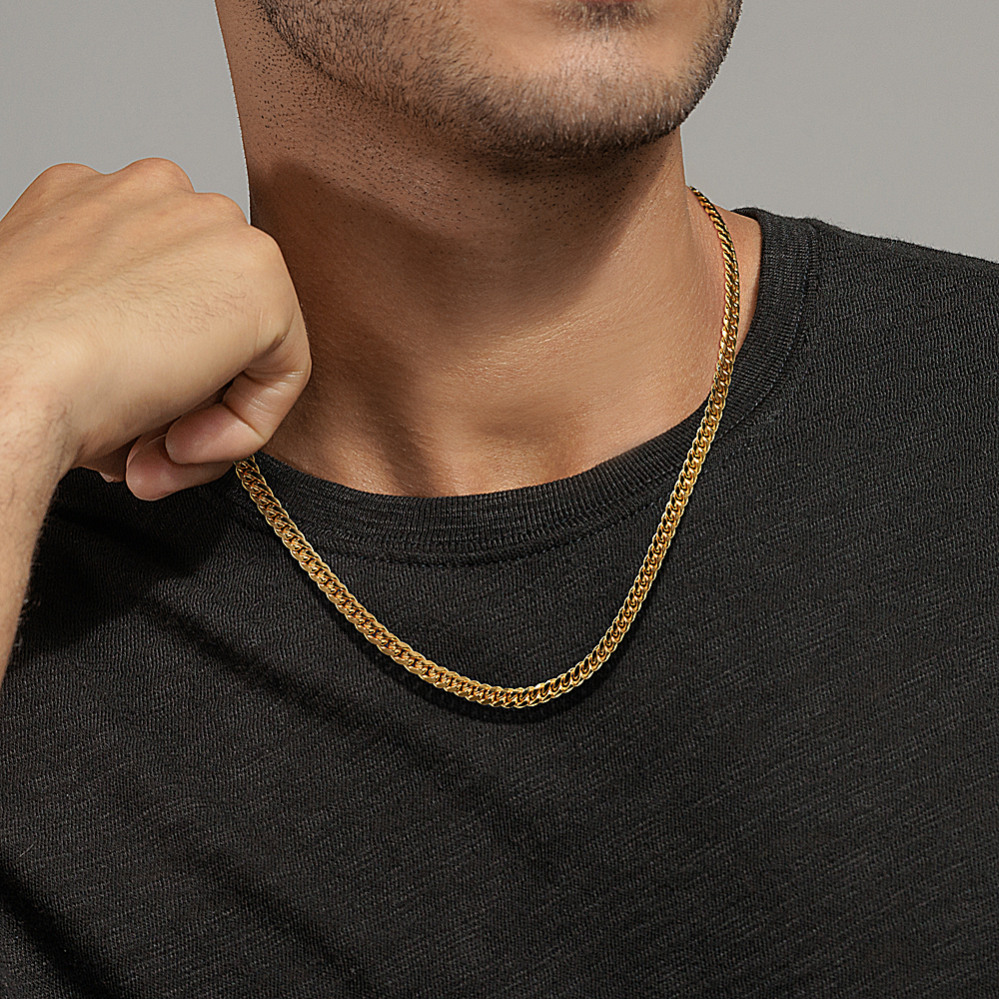 24'' 14K Gold Vermeil Miami Cuban Chain (6.2mm) | Shane Co.