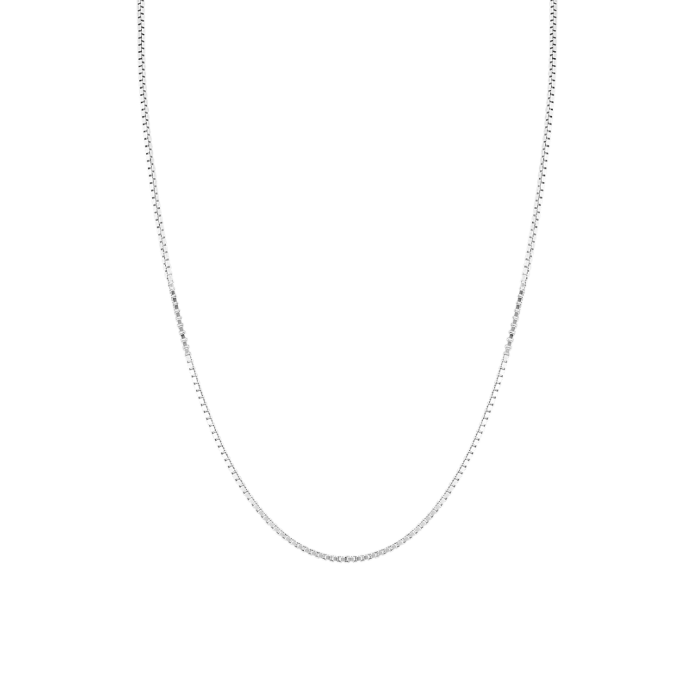 24 in Mens Bead Chain in Sterling Silver (2mm)
