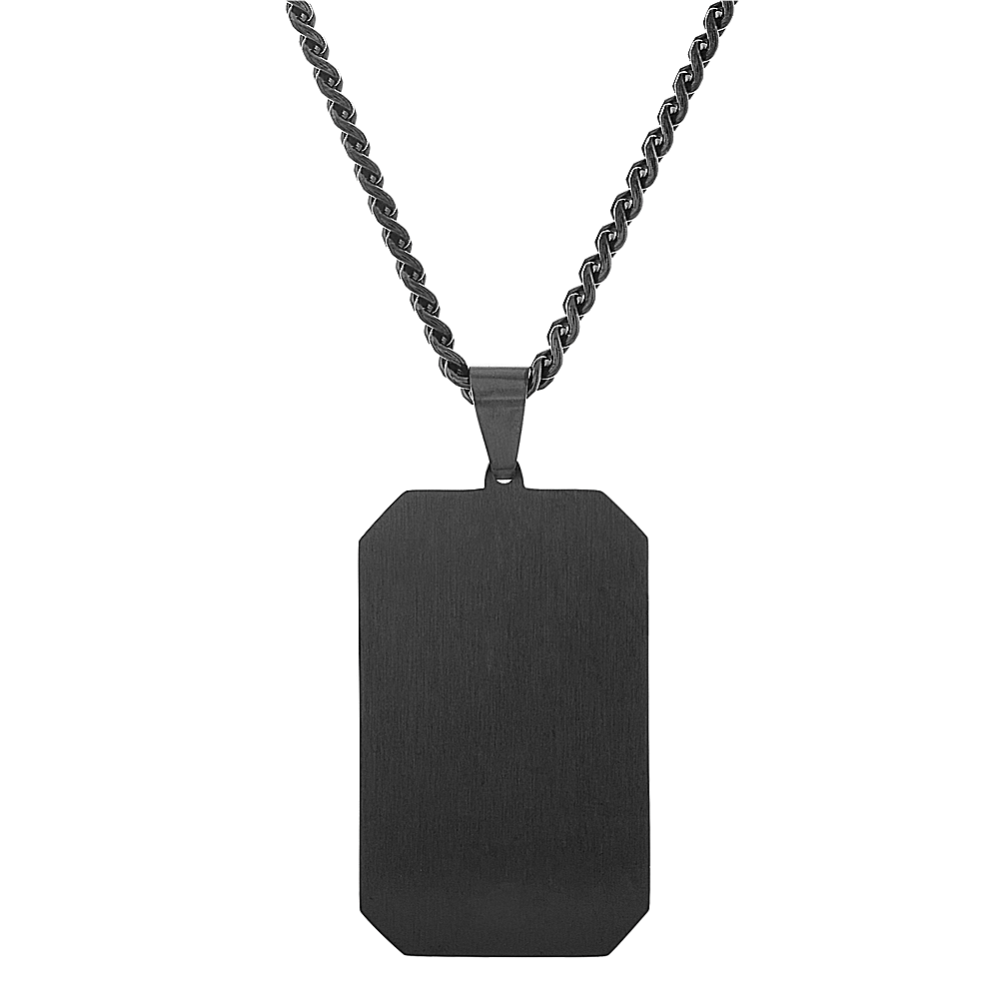 Tag chain necklace deals
