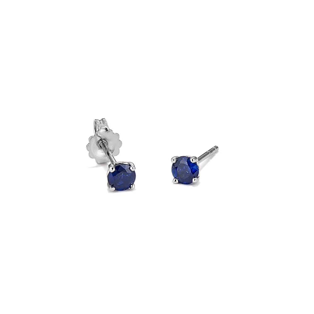 3mm Traditional Blue Sapphire Studs