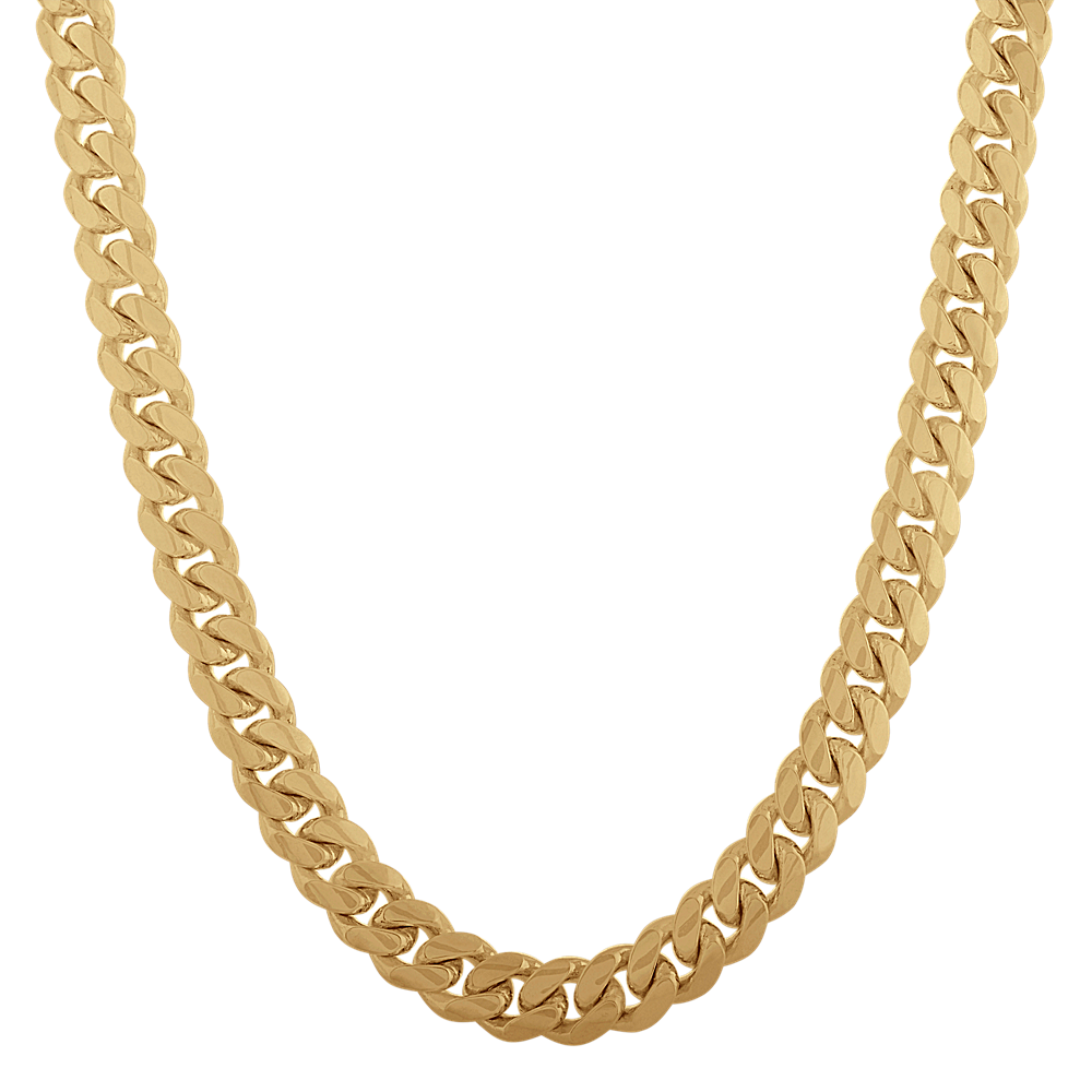 8.2mm Miami Cuban Chain in 14K Yellow Gold (24 in) | Shane Co.