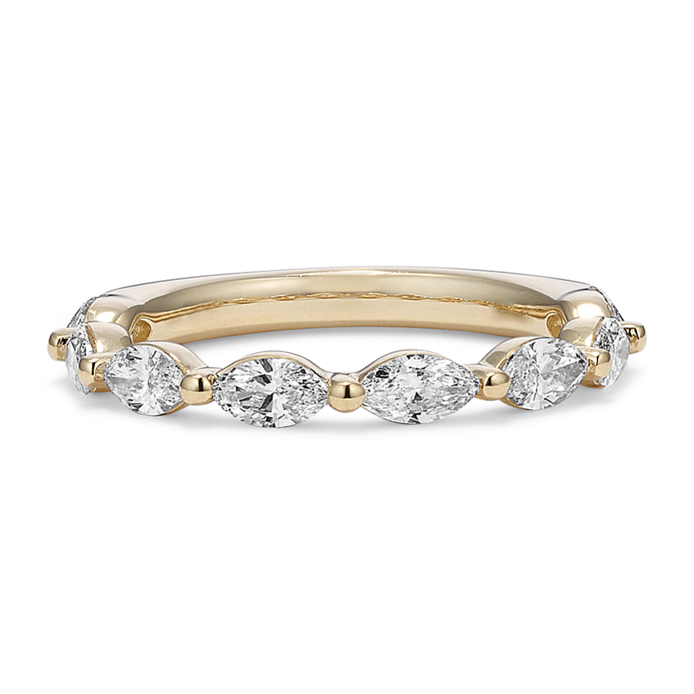 East-West Marquise 1 tcw Lab-Grown Diamond Band